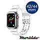 Morbido蒙彼多 Apple Watch 42/44mm 經典透明 一體成型運動錶帶 product thumbnail 1