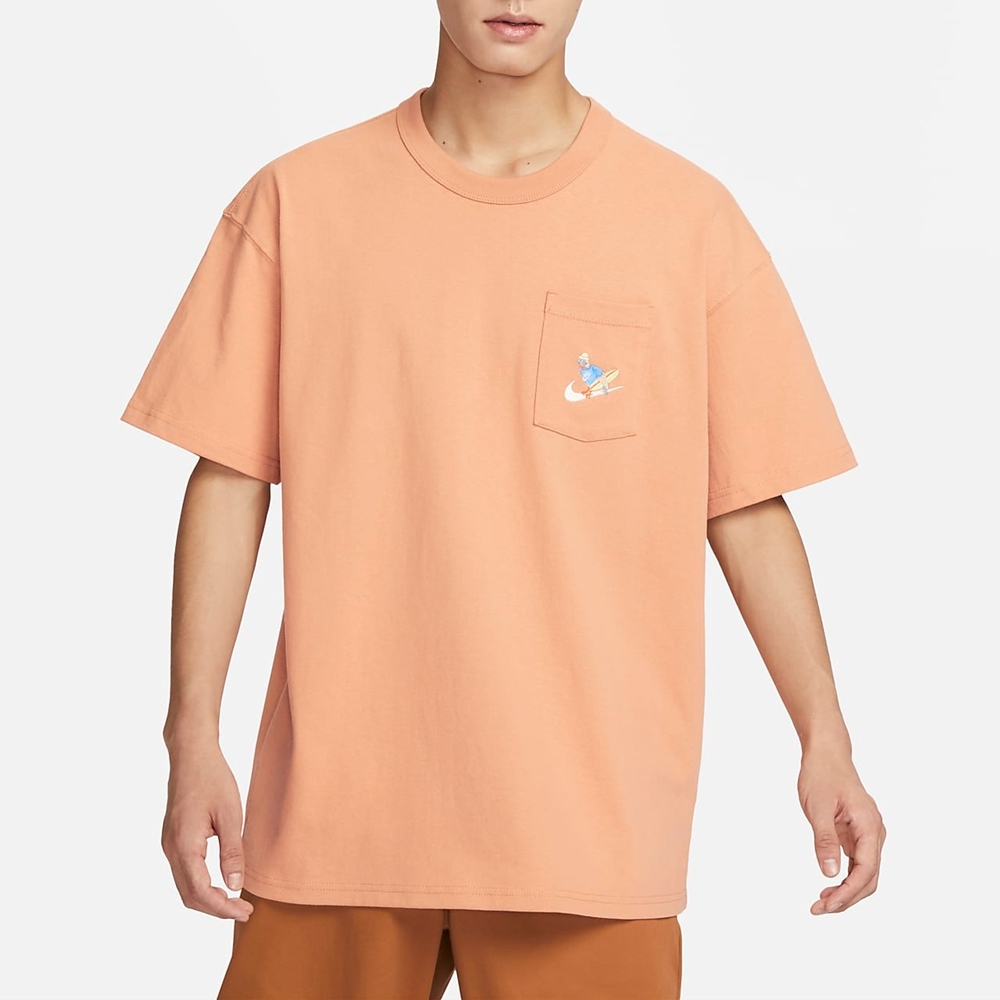 Nike AS M NSW TEE PREM ESSNTL PKT G 男短袖上衣-橘-FQ0351225