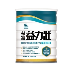 【益富】益力壯糖尿病適用配方 (香草) 750g/罐 (奶素)