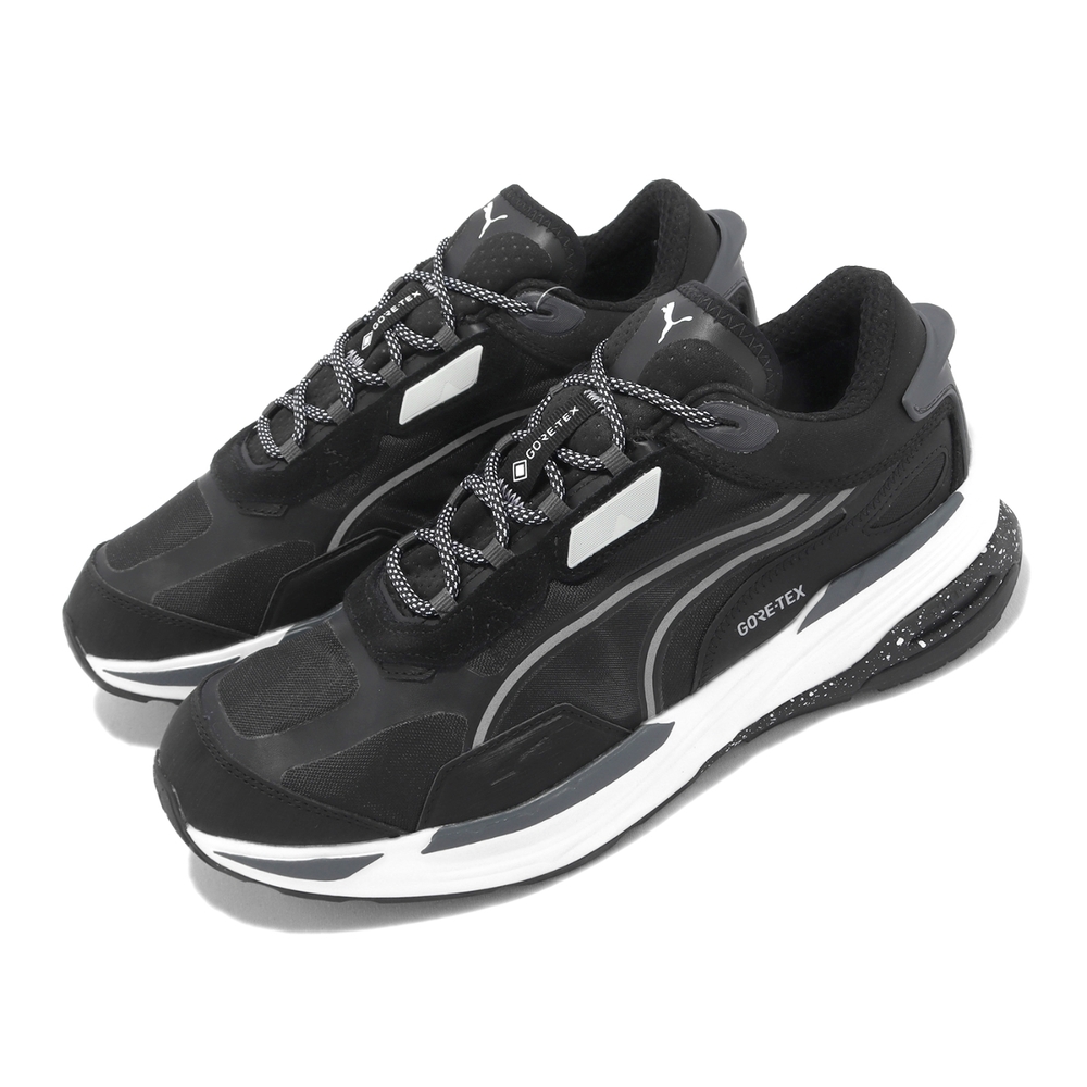 Puma 越野跑鞋 Extent Nitro Out There GTX 男鞋 黑 白 防水 緩衝 運動鞋 38717101