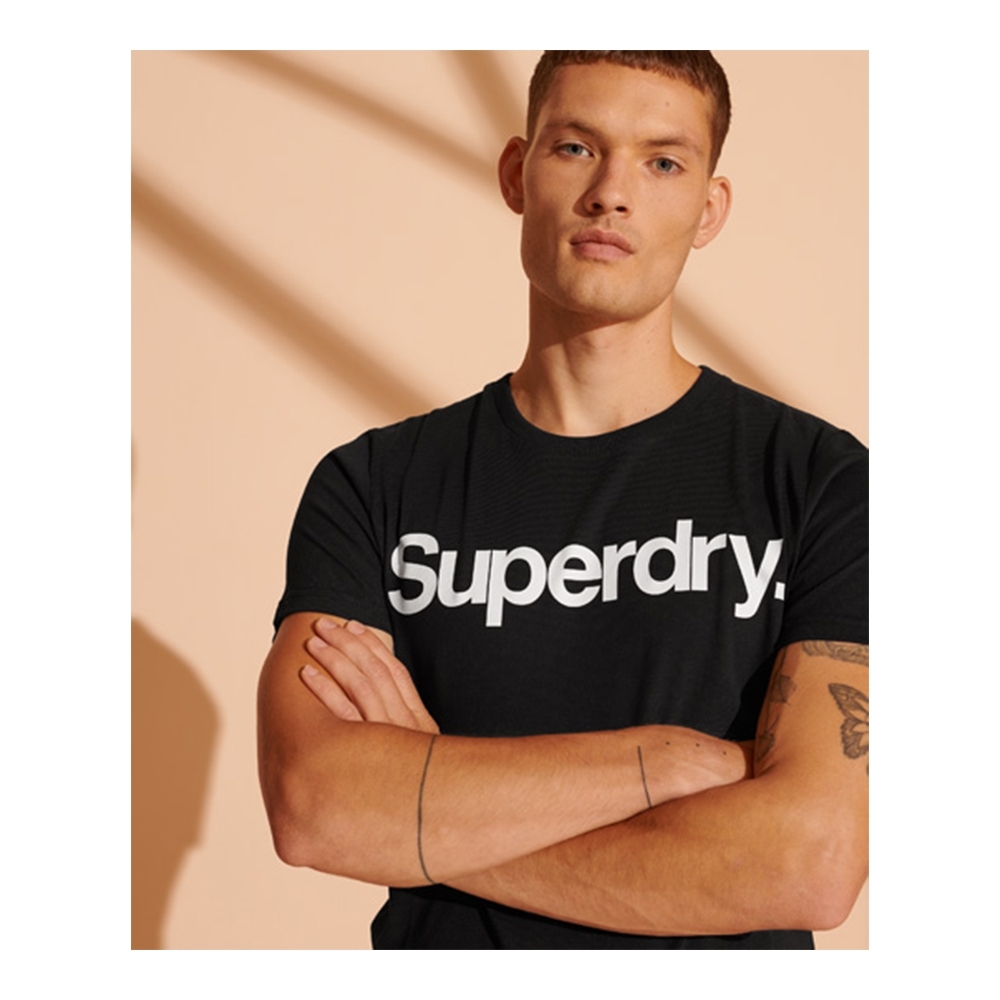 SUPERDRY 男裝 短袖T恤 CL NS 220 黑