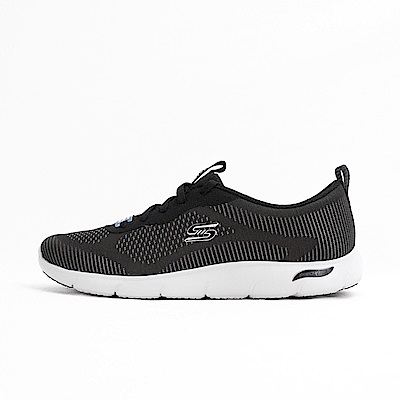 Skechers Arch Fit Refine [104390BLK] 女 健走鞋 休閒 步行 支撐 緩震 舒適 黑