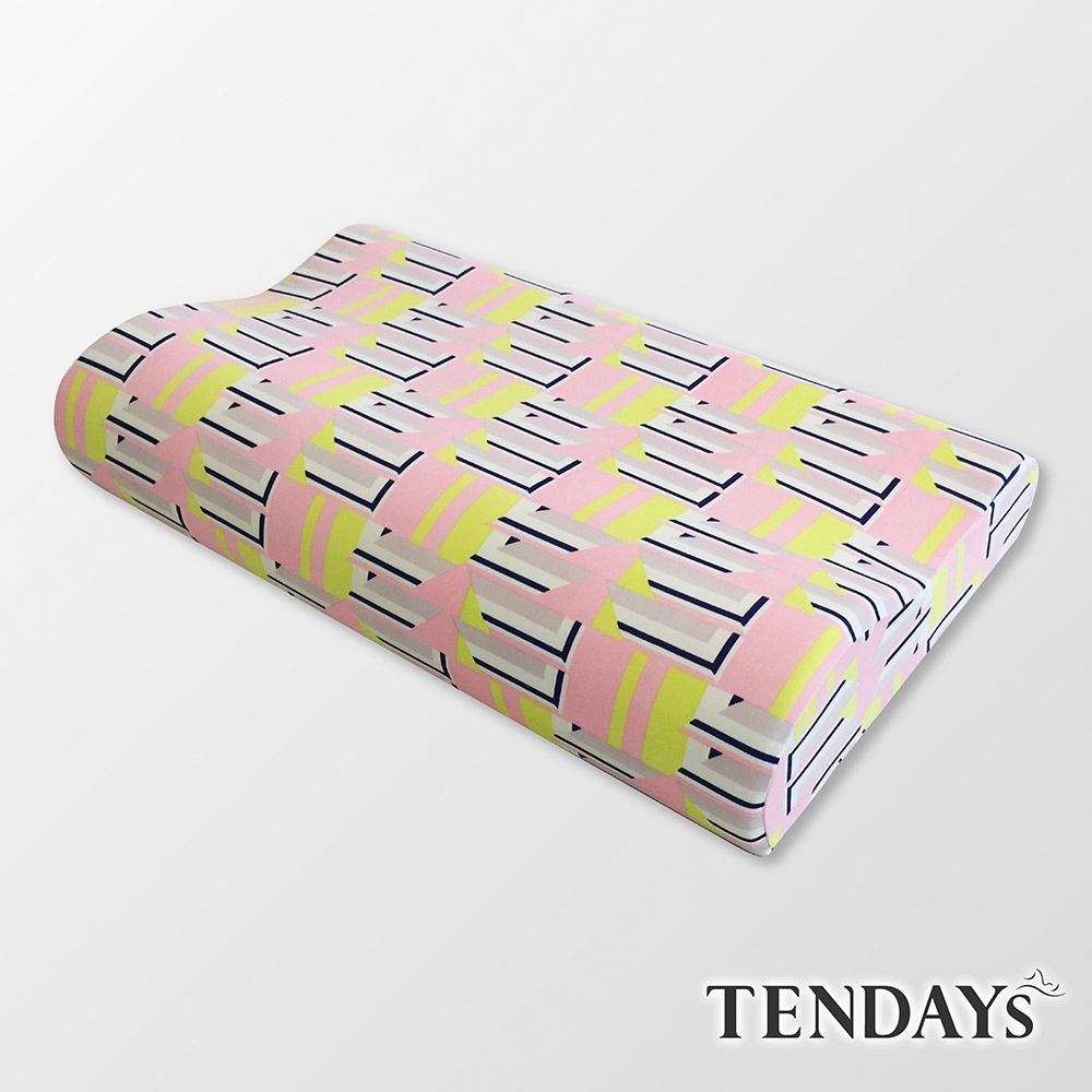 TENDAYS DS柔眠枕 普普紅(記憶枕 8cm/10cm任選)