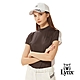 【Lynx Golf】首爾高桿風格！女款合身版吸溼排汗前後跳色配布造型後開拉鍊設計短袖POLO衫/高爾夫球衫(二色) product thumbnail 12