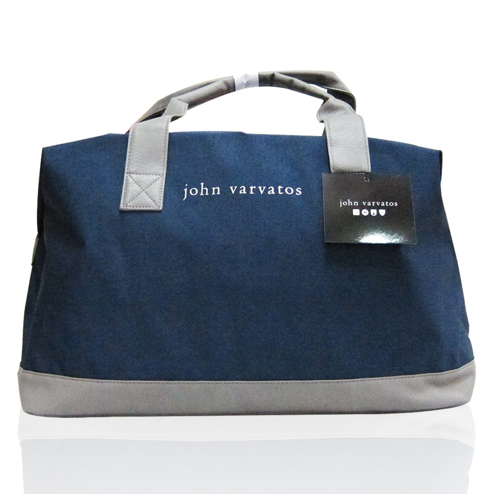 JOHN VARVATOS DUFFEL BAG 大旅行袋(藍)