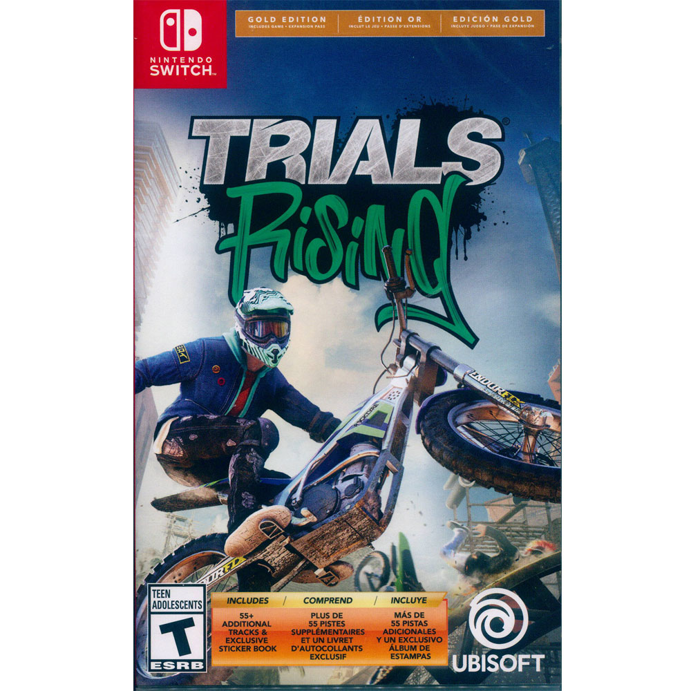 特技摩托賽：崛起 黃金版 Trials Rising - NS Switch 中英日文美版