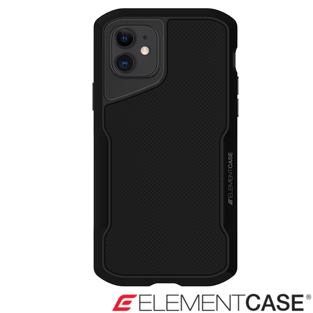 美國Element Case iPhone 11 Shadow 流線手感軍規殼 - 醇黑