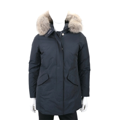 Woolrich Arctic Parka 抗寒耐低溫可拆毛領深藍色連帽羽絨外套(男/女可用)