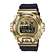 CASIO卡西歐 G-SHOCK 金屬錶圈 透明手錶-黑金_GM-6900G-9_49.7mm product thumbnail 1