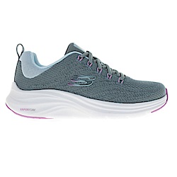 Skechers Vapor Foam [150022WGYMT] 女 健走鞋 運動 寬楦 避震 緩衝 輕量 耐磨 灰