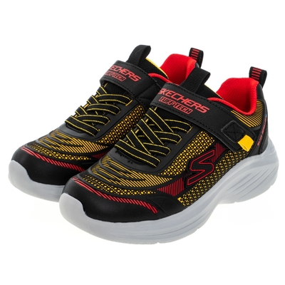 SKECHERS 童鞋 男童系列 HYPER-BLITZ - 403861LBKRD