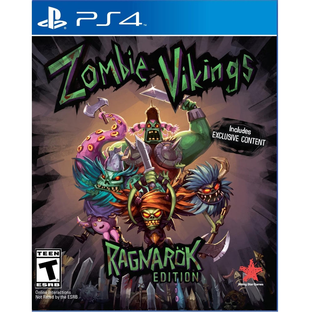 殭屍維京 萬物滅絕版 ZombieVikings Ragnarok Edition-PS4 英文美版