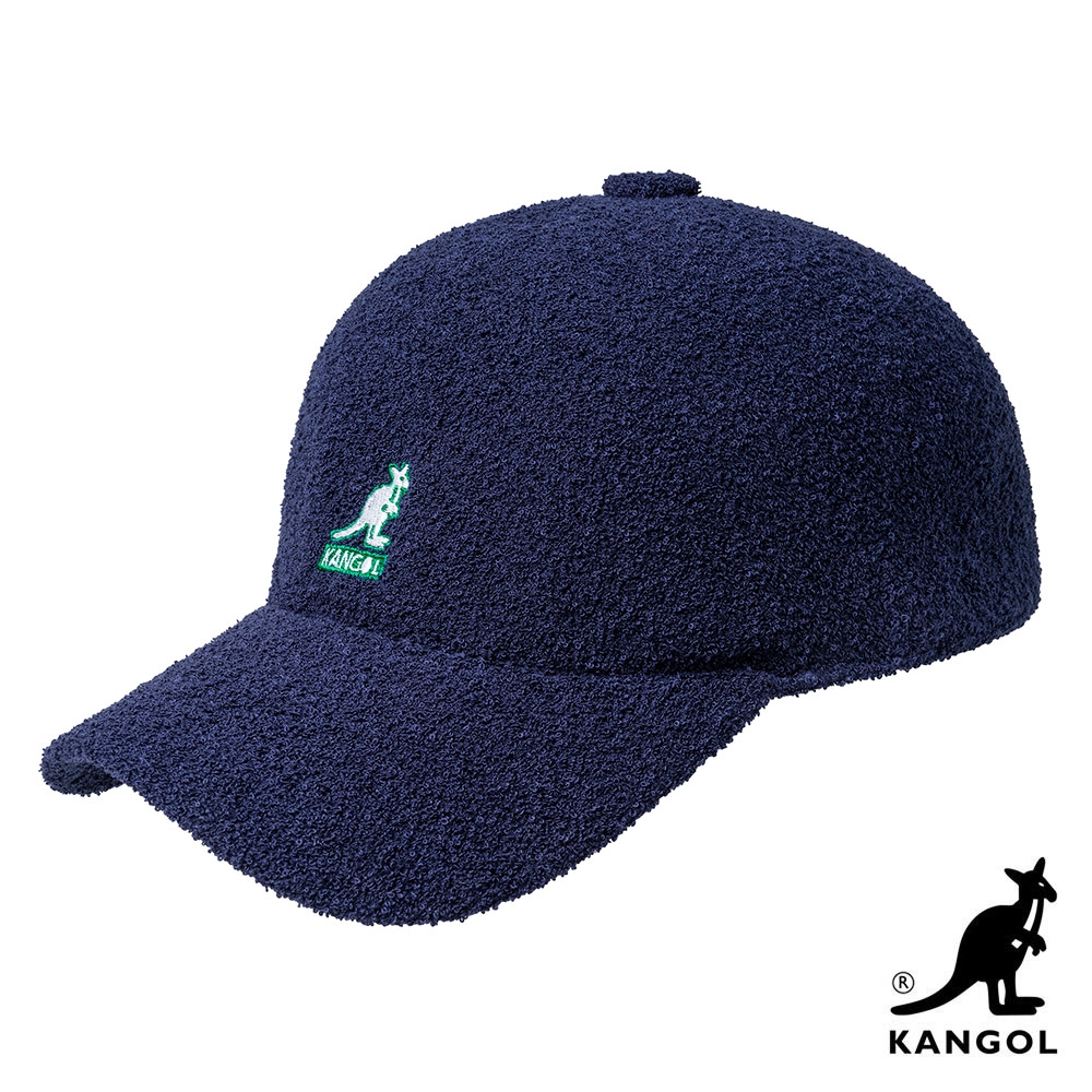 KANGOL-BERMUDA ELASTIC 棒球帽-深藍色