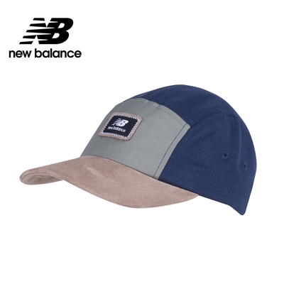 [New Balance]NB五分割帽_中性_藍色_LAH23115NGO