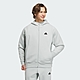 ADIDAS M Z.N.E FL JKT 男運動外套-白灰-IQ1378 product thumbnail 1