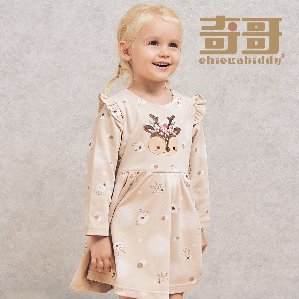 奇哥 Chic a Bon 動物方程式麋鹿洋裝 (2-6歲)