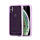 Tech 21英國超衝擊EVO CHECK iPhone X/Xs防撞軟質格紋保護殼-透紫 product thumbnail 2