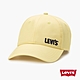 Levis Gold Tab金標系列 男女同款 可調式插釦棒球帽 / 精工立體刺繡Logo 鵝黃 product thumbnail 1