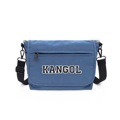 KANGOL 字母中側包 中藍-6225171882