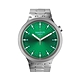 Swatch 金屬 BIG BOLD IRONY 系列手錶 FOREST FACE 金屬鍊帶 英倫綠 (47mm) 男錶 女錶 手錶 瑞士錶 金屬錶 product thumbnail 1