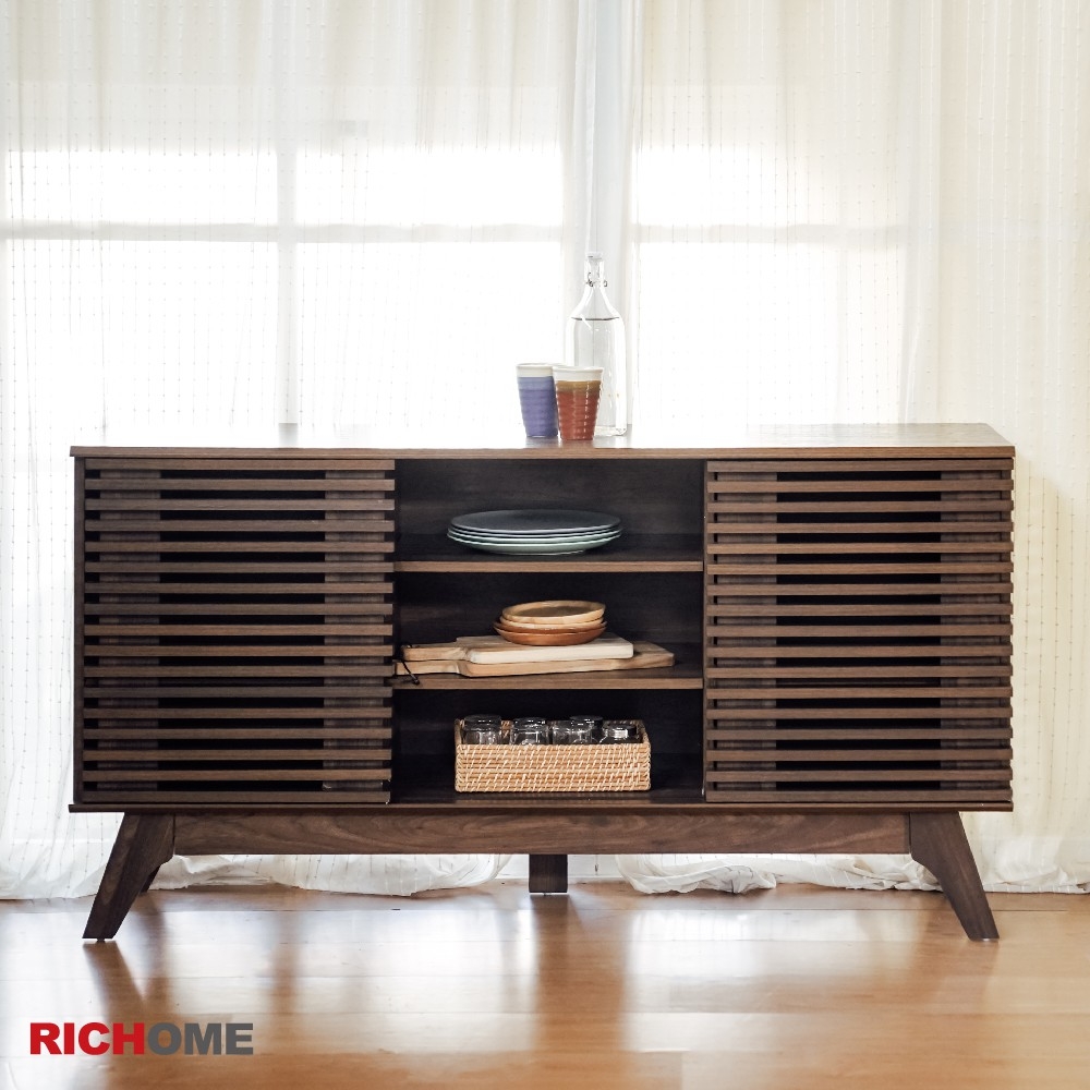 RICHOME-克里斯雙門餐櫃W140xD40xH75CM