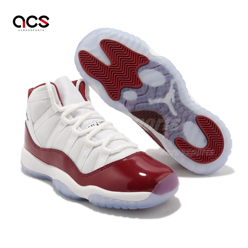 Nike Air Jordan 11代Retro 男鞋櫻桃紅Cherry 喬丹AJ11 冰底CT8012-116