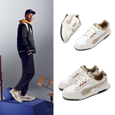 Puma 休閒鞋 Slipstream Lo For The Fanbase 男鞋 米白 棕 E.SO 瘦子 39574301