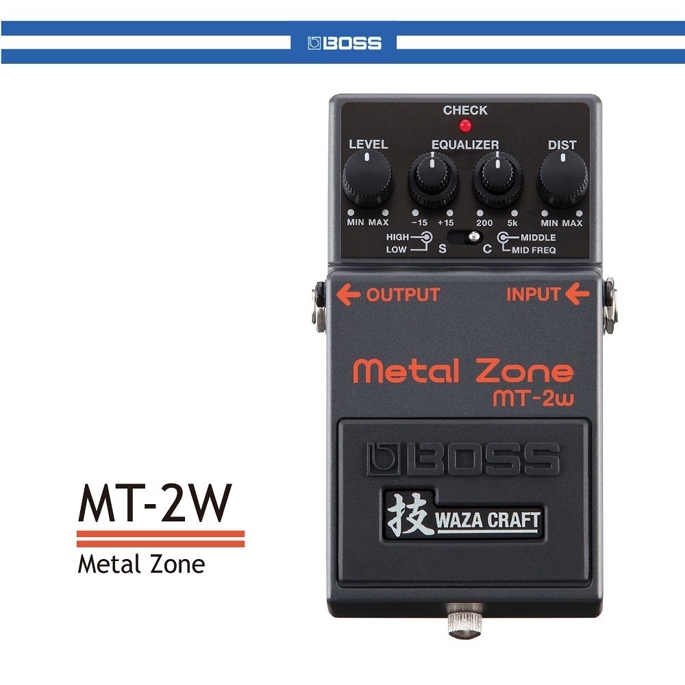 BOSS MT-2W 破音效果器