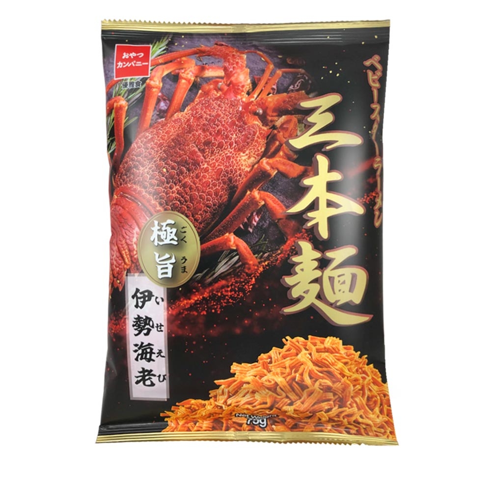 OYATSU優雅食 三本麵-鮮香龍蝦風味(75g)