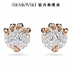 SWAROVSKI 施華洛世奇 Dragon & Phoenix 耳釘 龍爪, 白色, 鍍玫瑰金色調 product thumbnail 1