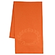 BURBERRY 電繡徽章LOGO喀什米爾羊絨保暖長圍巾(亮橘色) product thumbnail 1