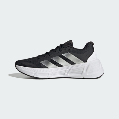 ADIDAS QUESTAR 2 W 女慢跑鞋-黑白銀-IF2238