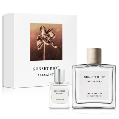 ALLSAINTS 日落暴動香氛旅行套組-淡香精100ml+小香15ml