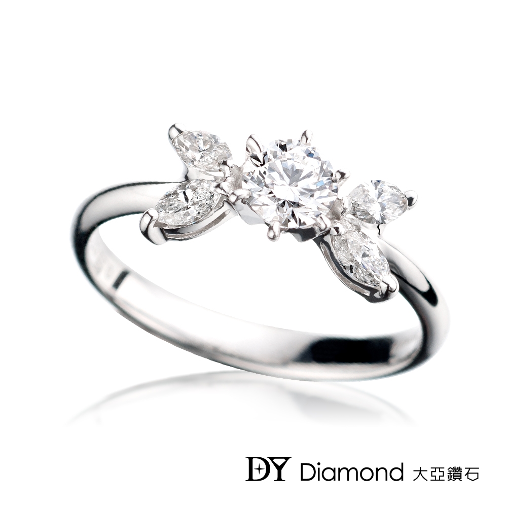 DY Diamond 大亞鑽石 18K金 0.40克拉 D/VS1 求婚鑽戒