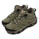 Merrell 戶外鞋 Moab 3 Smooth Mid GTX 女鞋 墨綠色 真皮 防水 中筒 登山鞋 ML036432 product thumbnail 1