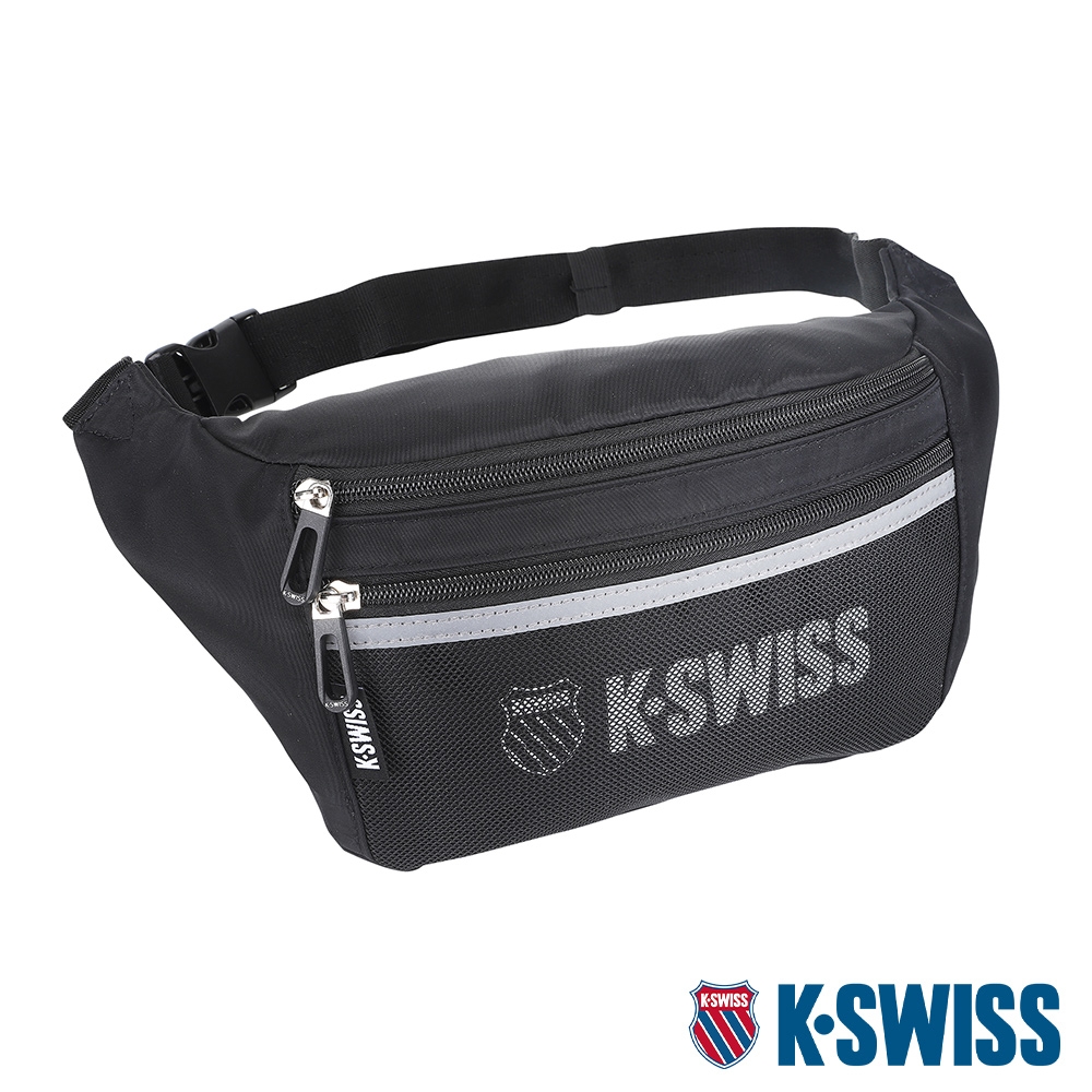 KSWISS Fanny Pack運動腰包黑 斜/肩背包 Yahoo奇摩購物中心