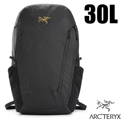 ARCTERYX 始祖鳥 Mantis 30L 多功能背包.雙肩休閒通勤後背包_黑