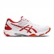 Asics GEL-Rocket 10 [1073A047-100] 男女 排球鞋 運動 訓練 室內 穩定 透氣 白 紅 product thumbnail 1