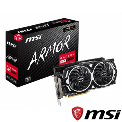 MSI微星 Radeon RX 590 ARMOR 8G OC 顯示卡