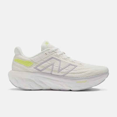 【NEW BALANCE】NB Fresh Foam X 1080 V13 運動鞋 慢跑鞋 白 螢光黃 女鞋 D楦-W1080F13