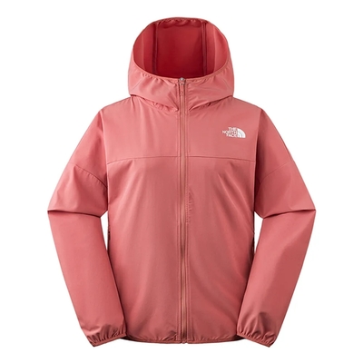 The North Face W NEW ZEPHYR WIND JACKET 女風衣外套-粉-NF0A7WCPNXQ
