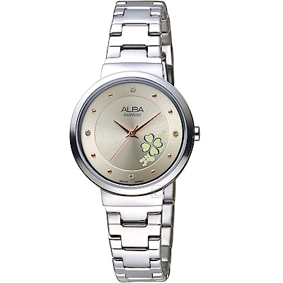 ALBA雅柏閃耀幸運時尚腕錶(AH8569X1)
