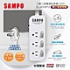 SAMPO 三開三插電源延長線(12尺) EL-W33R12 product thumbnail 1