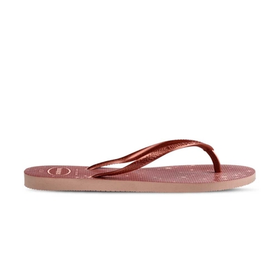 Havaianas Slim Gloss 女鞋 粉色 哈瓦仕 夾腳拖 人字拖 星空 拖鞋 4145617-3606W