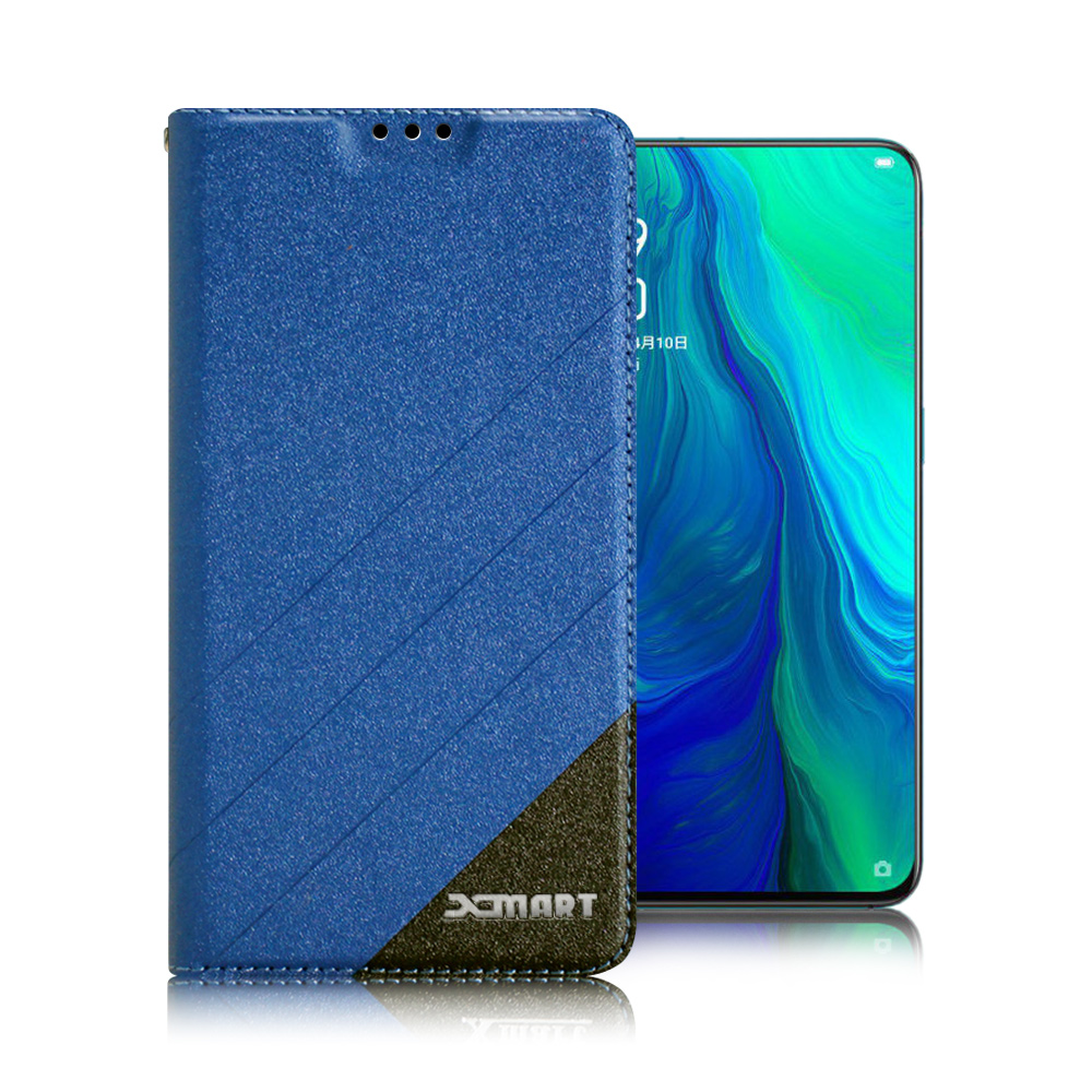 Xmart for OPPO RENO 10X 完美拼色磁扣皮套