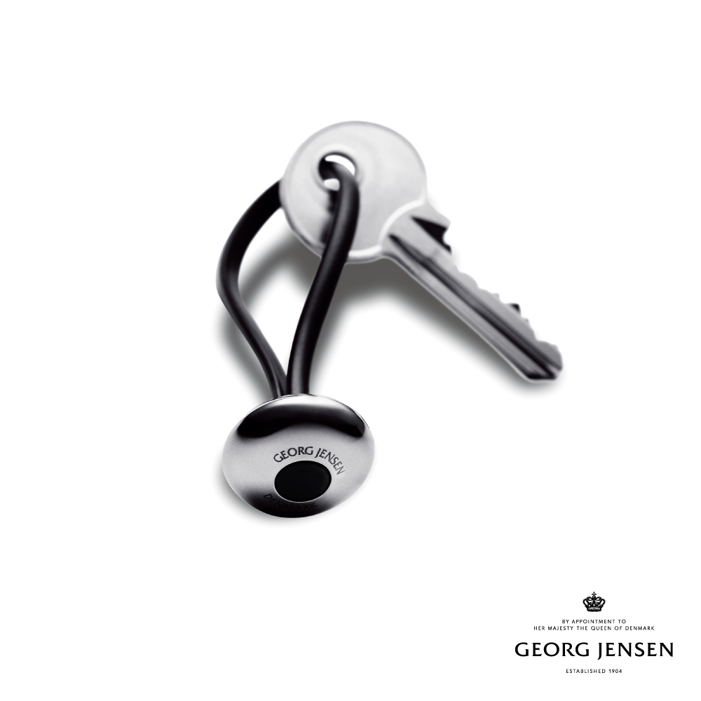 Georg Jensen 喬治傑生 ELLIPSE 鑰匙圈