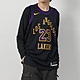 Nike LeBron James 男款 紫金色 湖人 NBA 籃球背心 LBJ 網眼 球衣 DO9530-508 product thumbnail 1