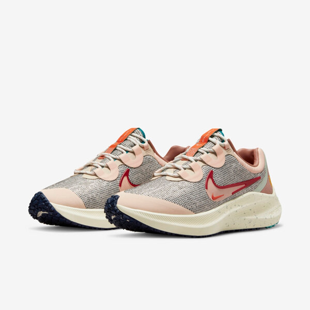 NIKE 耐吉 慢跑鞋 運動鞋 防潑水 緩震 女鞋 粉 DQ5362-161 WMNS  ZOOM WINFLO 8 SHIELD