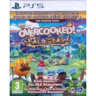 胡鬧廚房！全都好吃 (煮過頭大合輯) Overcooked All You Can Eat - PS5 中文歐版