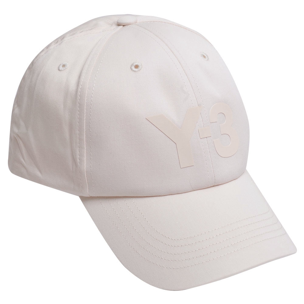 Y-3 LOGO CAP 經典LOGO圖騰山本耀司棒球帽(淡粉色/HD3311)